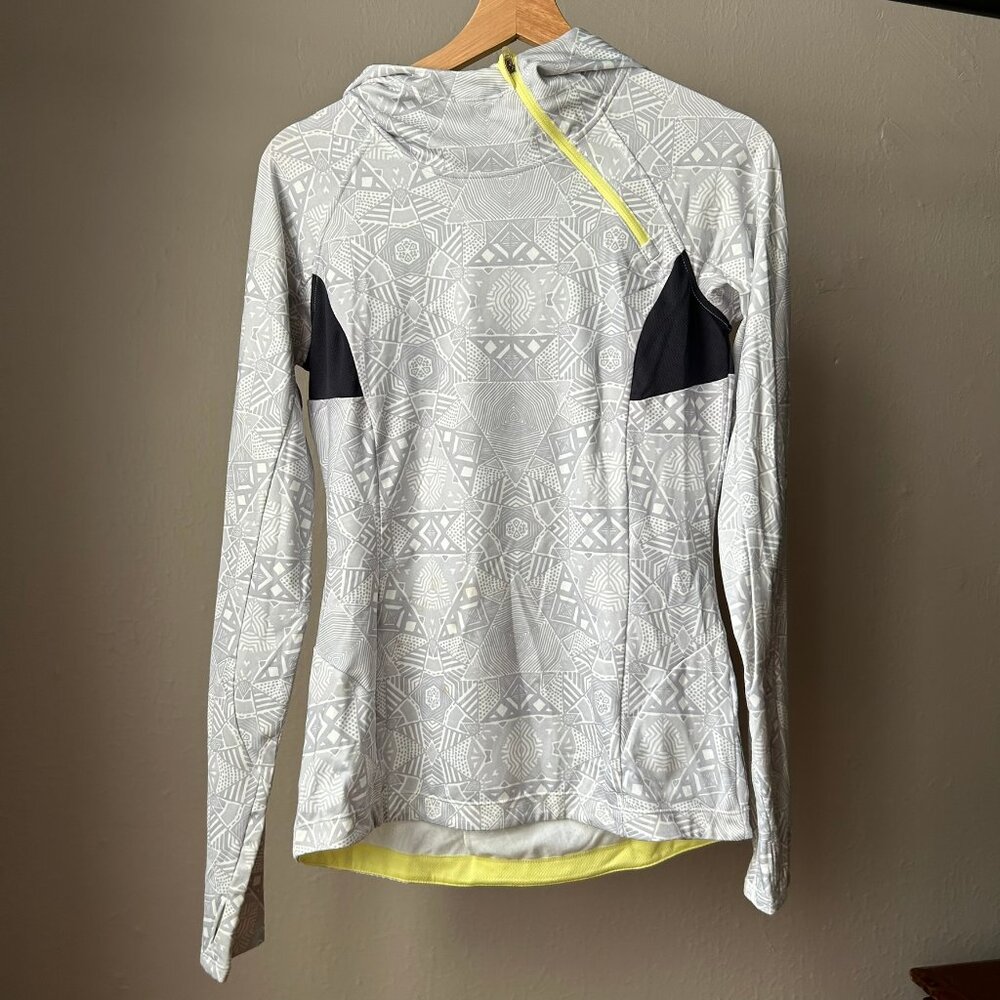 MONDETTA WOMEN'S ACTIVEWEAR HOODED PULL-OVER TOP SIZE S